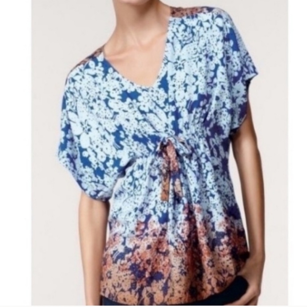 Cabi Style 891 Ombré Hippie Dolman Tunic Blouse Size XS